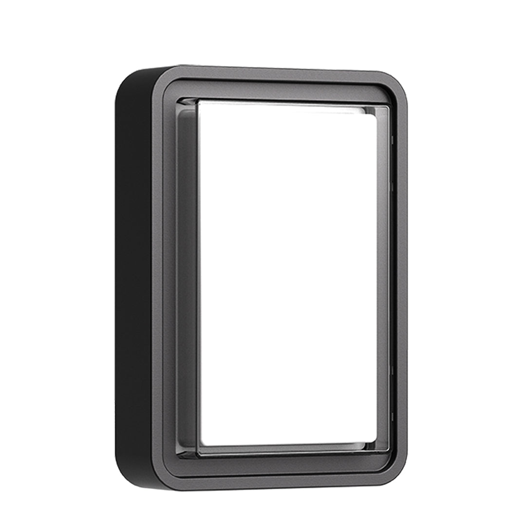 Cylindrical white wall light with clean modern design for minimalist architectural applications