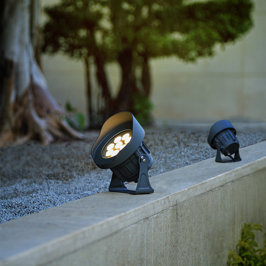 Waterproof Exterior LED Spotlight Modern Minimalist