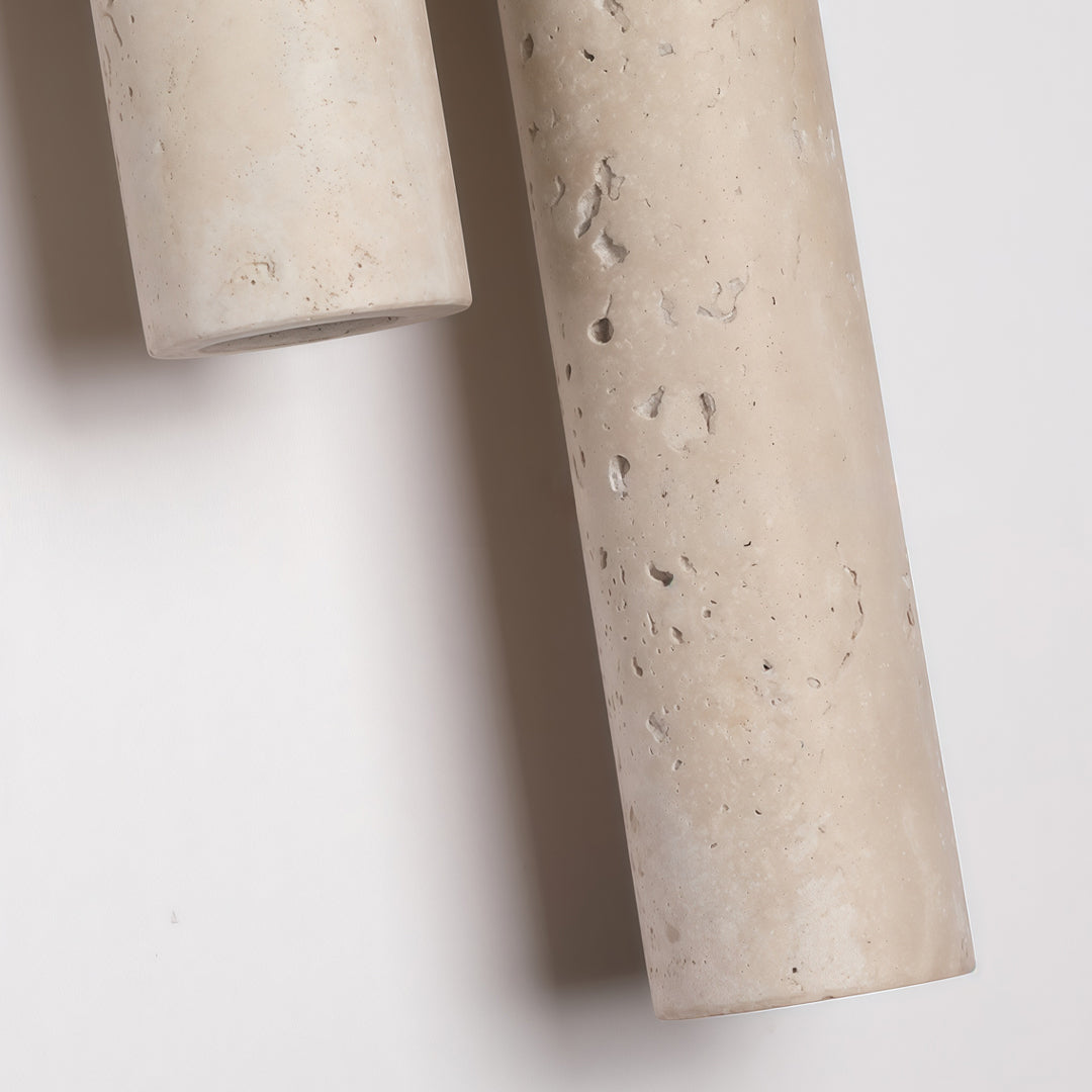 Stone Wall Lighting Travertine Linear Ambient Lighting