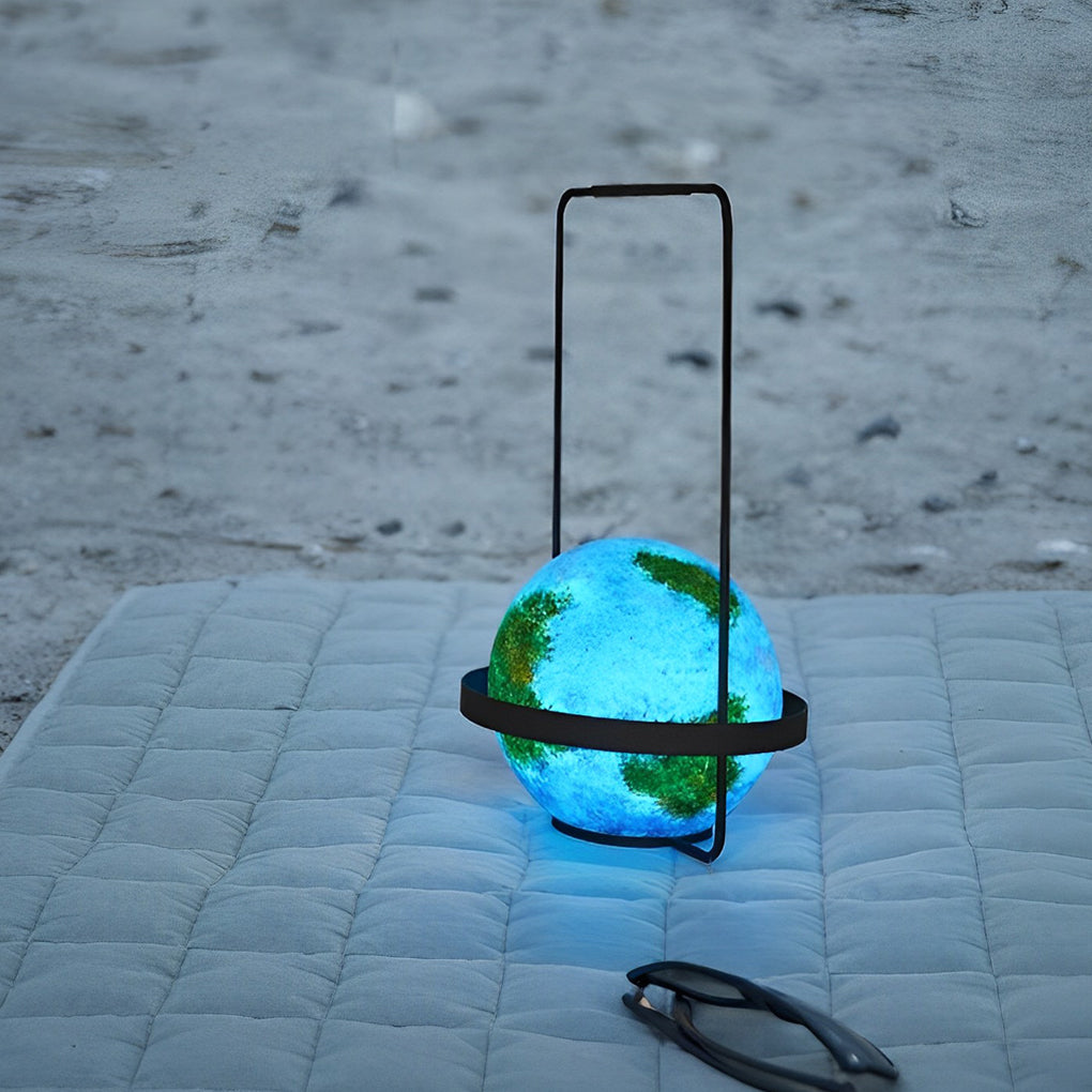 Portable Ball Waterproof USB Rechargeable Colorful Light Table Lamps
