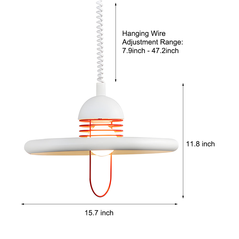 Minimalist Creative 3 Step Dimming Flying Saucer Nordic Pendant Lights