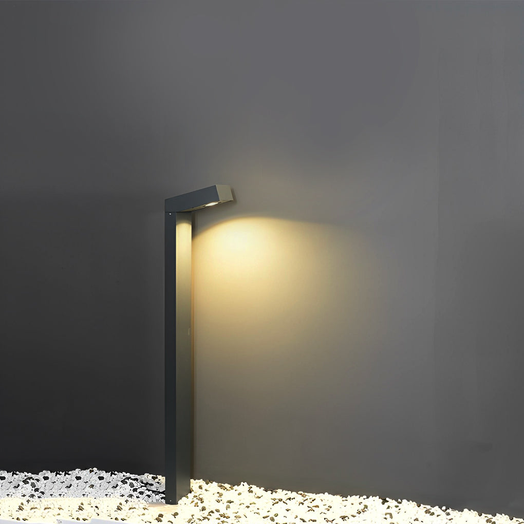 Sleek Black Aluminum Pathway Lights IP65 Waterproof, LED Outdoor Lighting