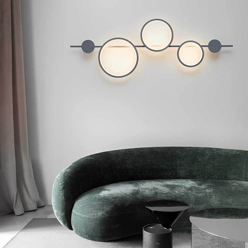 Circles Strips Creative LED Modern Decorative Wall Sconces Lighting
