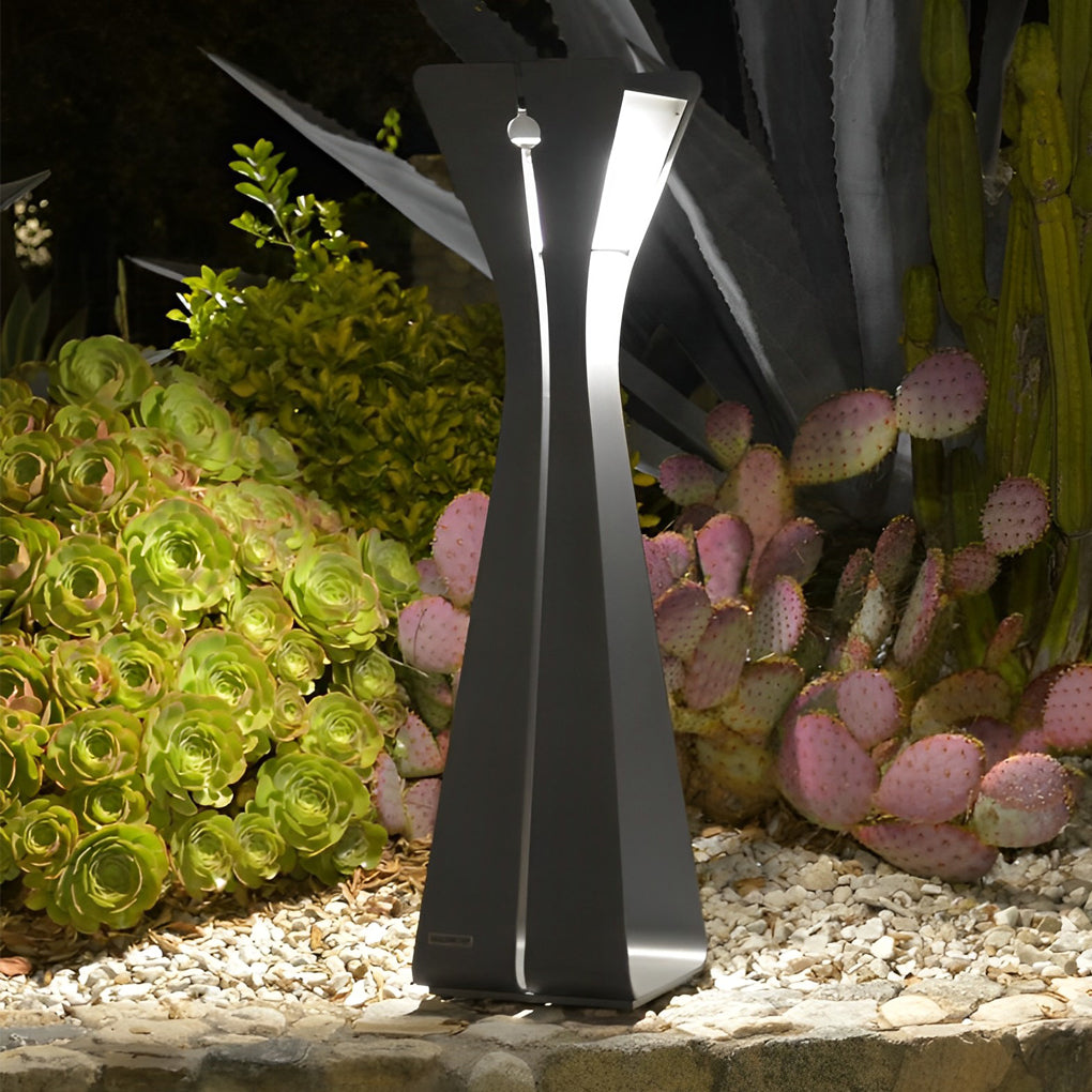 Waterproof Stainless Steel LED Modern Solar Pathway Lights Outdoor Lamp - Dazuma