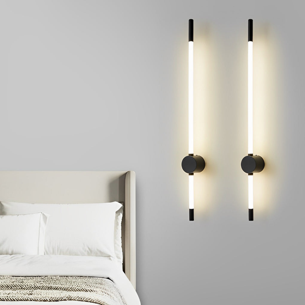 Long Strip Acrylic LED Minimalist Modern Wall Lamp Wall Sconce Lighting - Dazuma