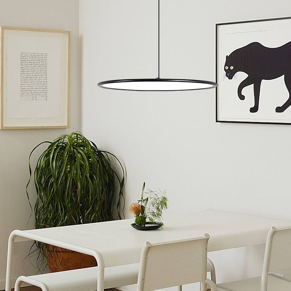 Minimalist Modern Circle Linear Industrial Pendant Lighting - Dazuma