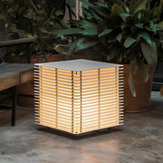 Square Grids Waterproof IP65 LED Black Modern Outdoor Lights Lawn Lamp - Dazuma