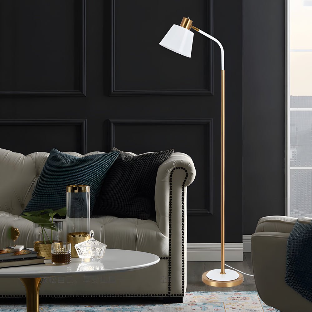 62 - in Metal 1 - Bulb Rotatable Reading Floor Lamp