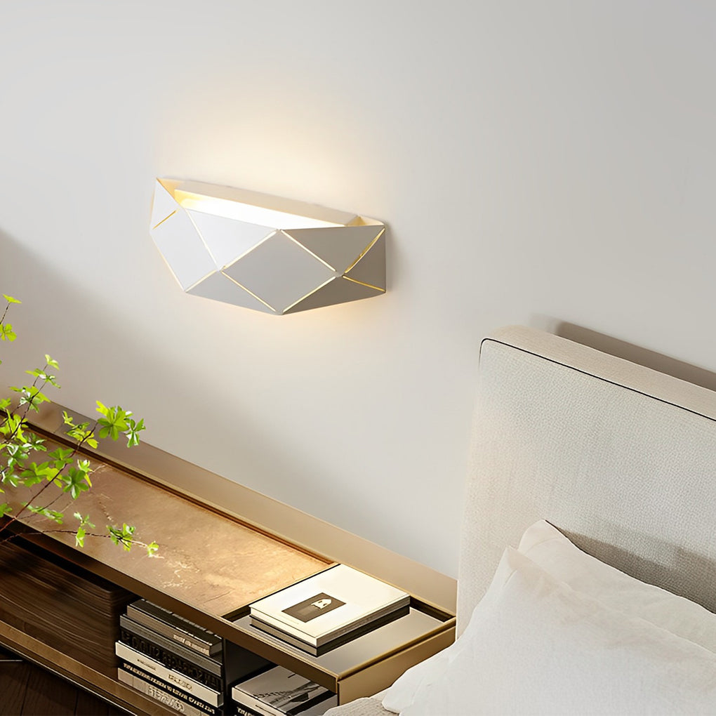 Minimalist Creative Geometric Iron Acrylic Modern Wall Lights Wall Lamp - Dazuma