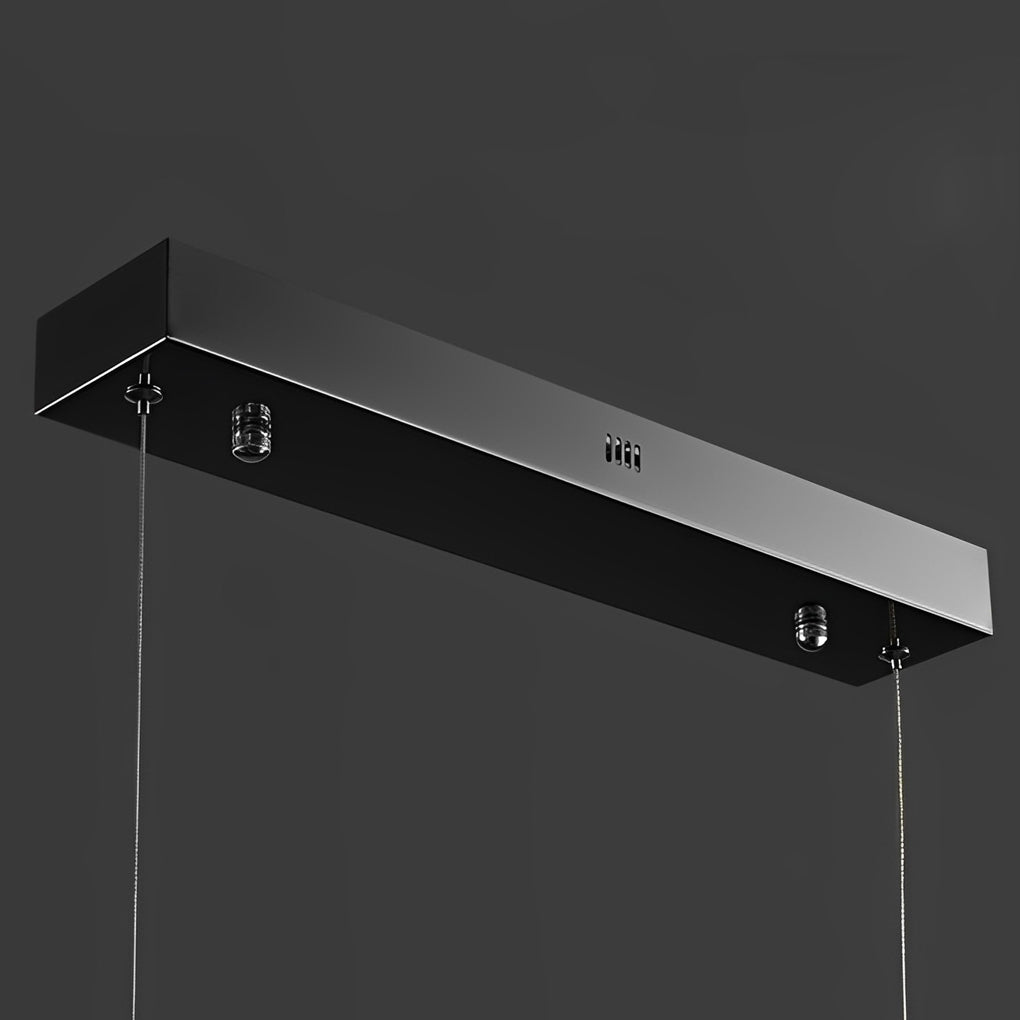 Mountains Shapded Stepless Dimming LED Postmodern Chandelier