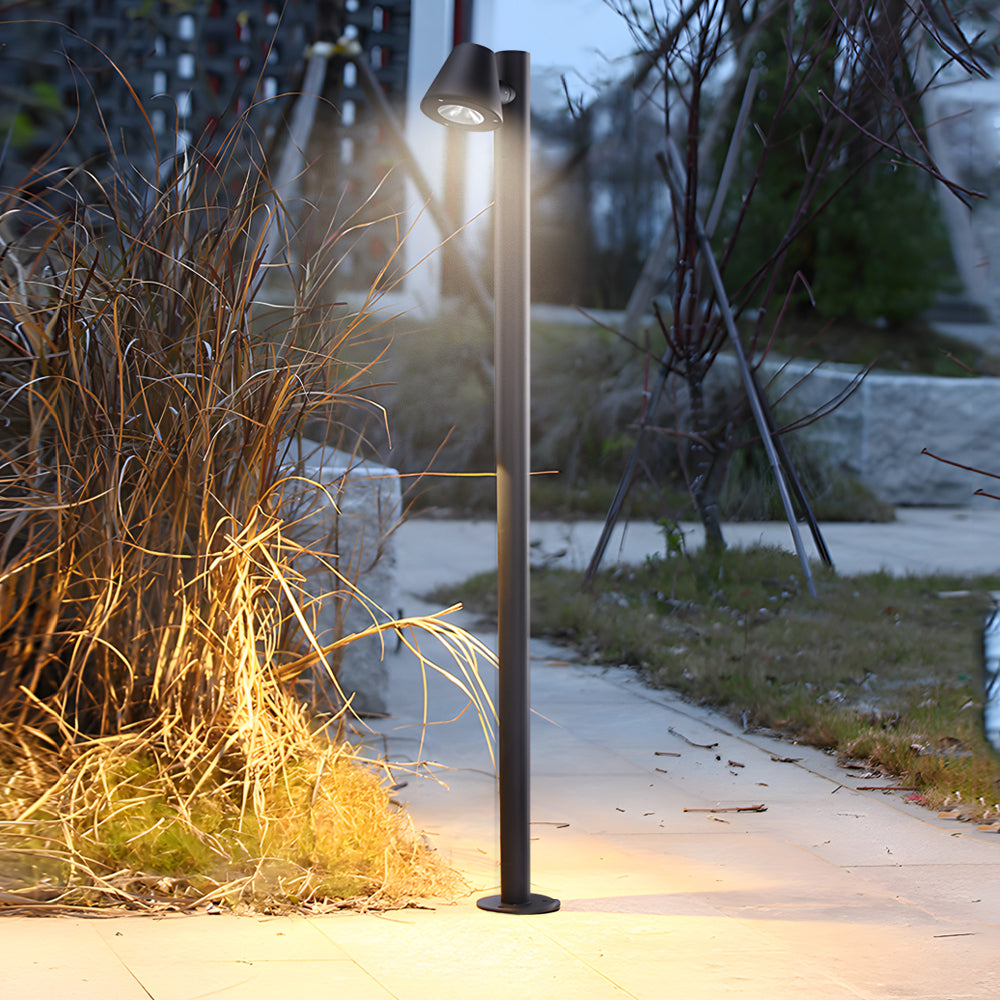 Nut 1/2-LED Outdoor Lawn Bollard Light