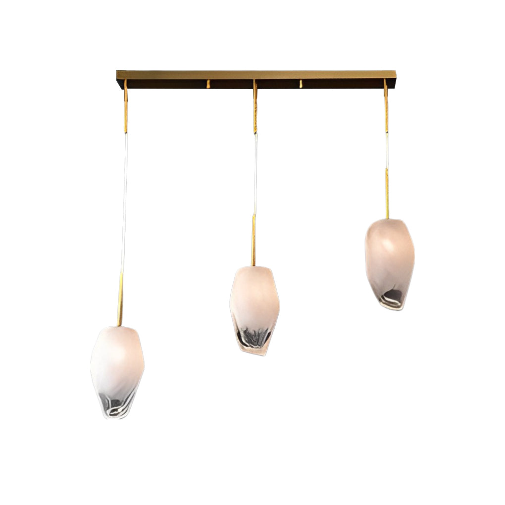 Creative Glass Moleculars LED Modern Minimalist Chandelier Dining Room Light