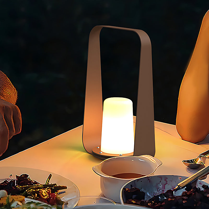 Waterproof USB Rechargeable LED Modern Outdoor Portable Lights Table Lamp