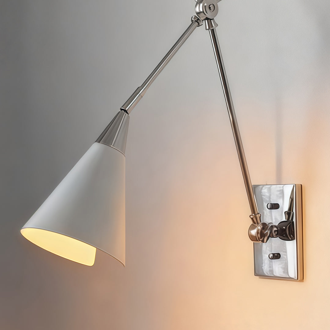 Swing Arm Sconces American-Style Rotatable Wall Light
