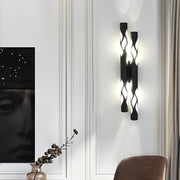 Flames Hollow Up And Down Lighting LED Nordic Wall Sconce Lighting - Dazuma