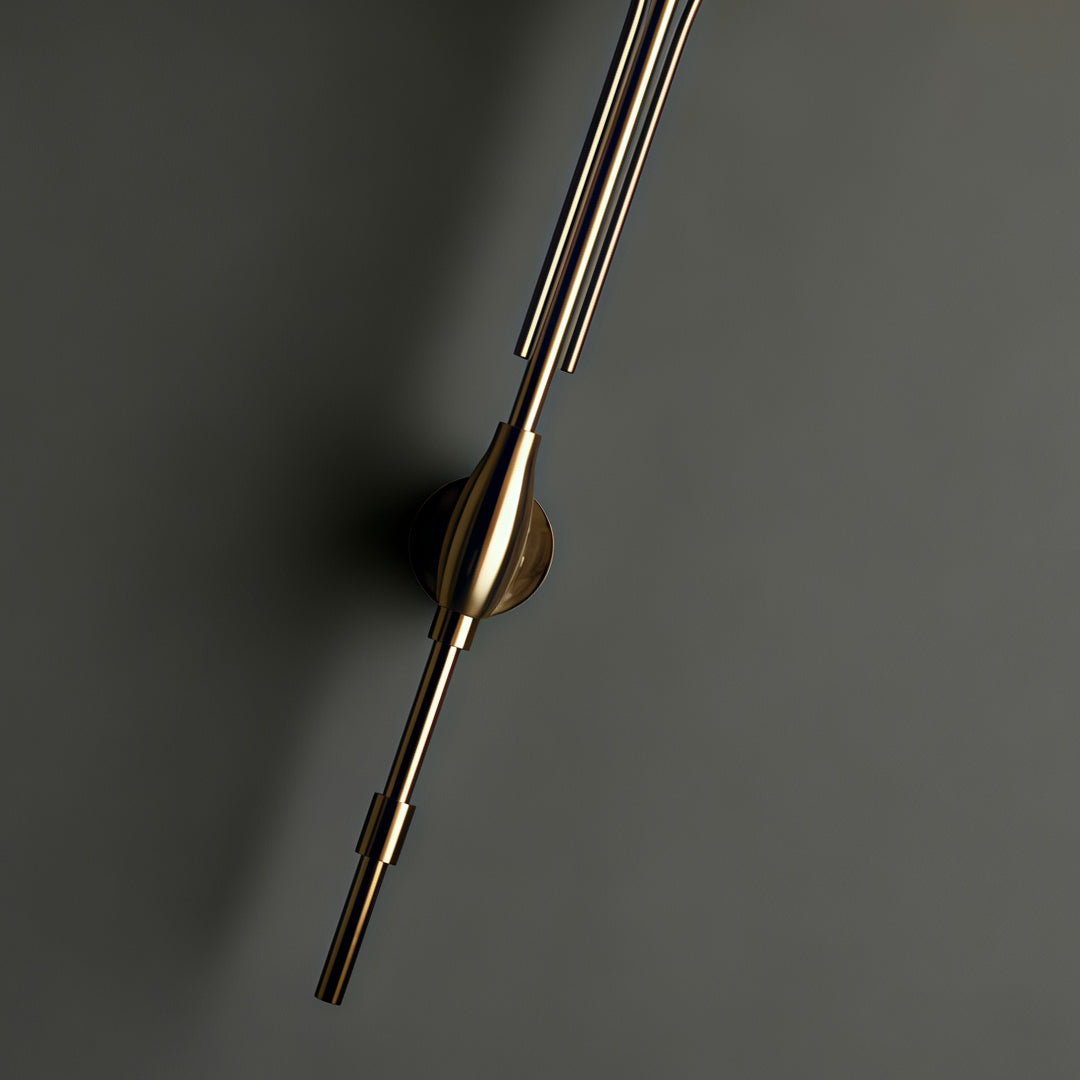 Floral Wall Light Modern Luxury Long-Arm Artistic Light