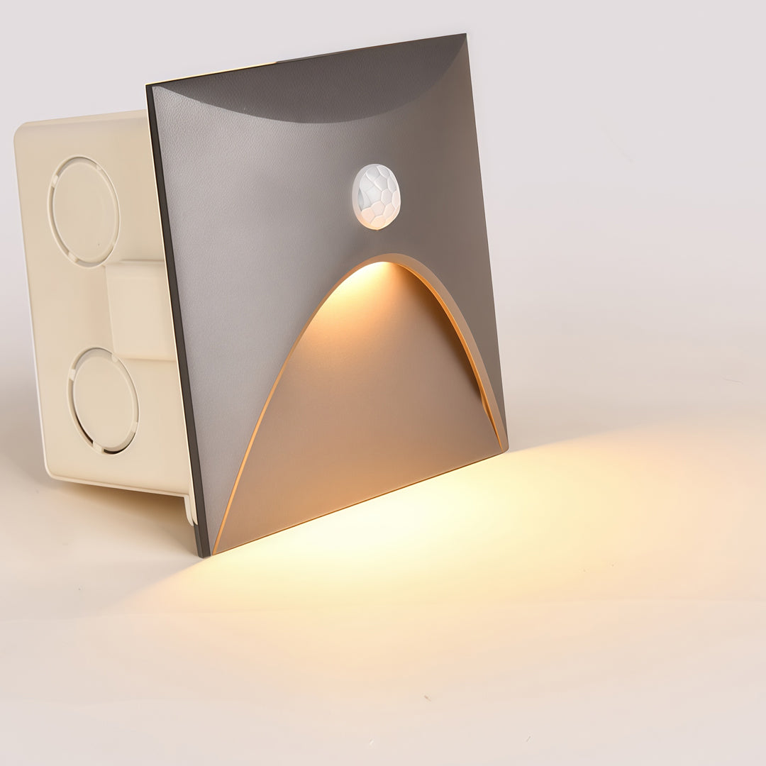 【4 PCS】LED Step Light Human Sensor Waterproof Light
