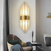 Simple Luxury Three Step Dimming LED Post-Modern Crystal Wall Lights Fixture - Dazuma