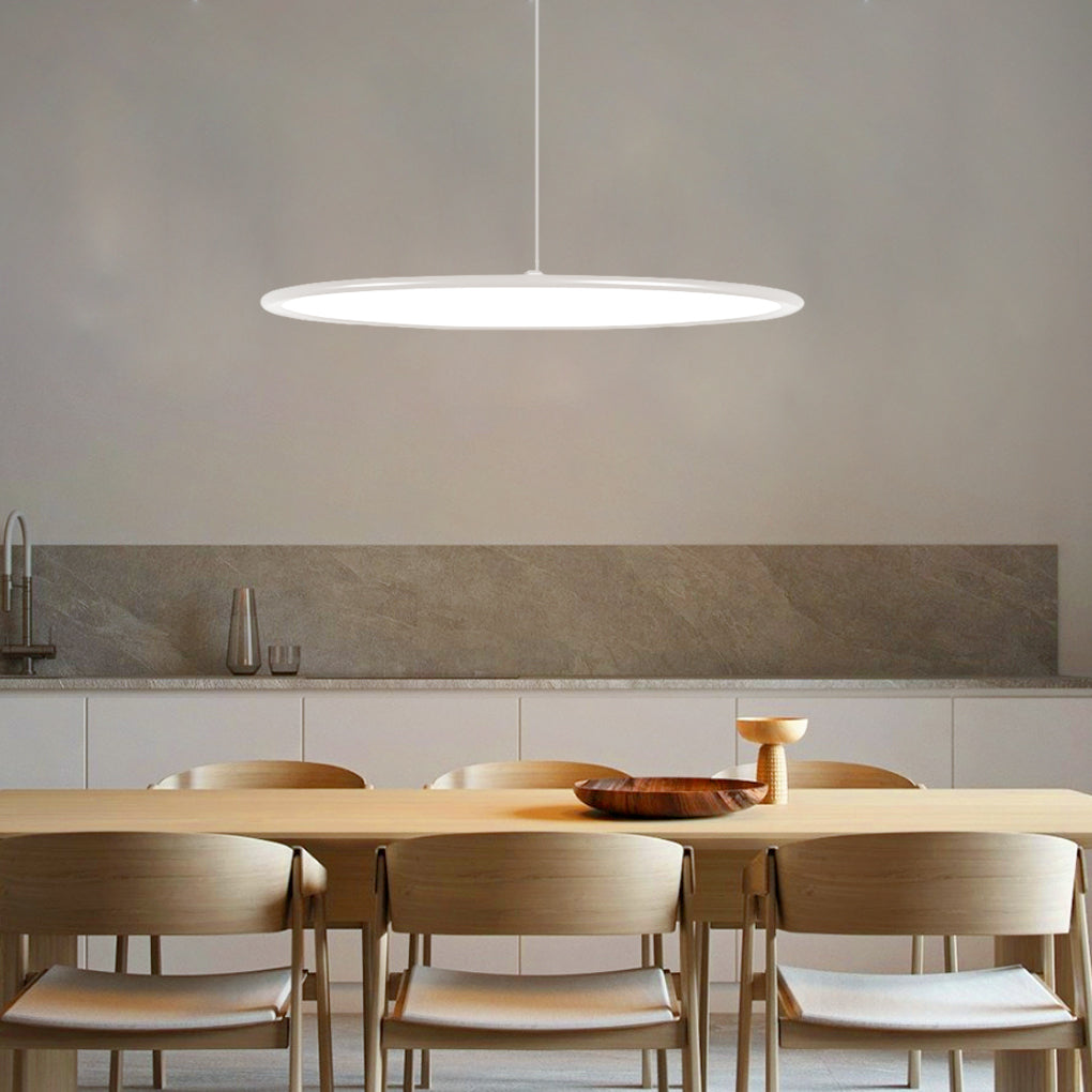 Minimalist Modern Circle Linear Industrial Pendant Lighting - Dazuma