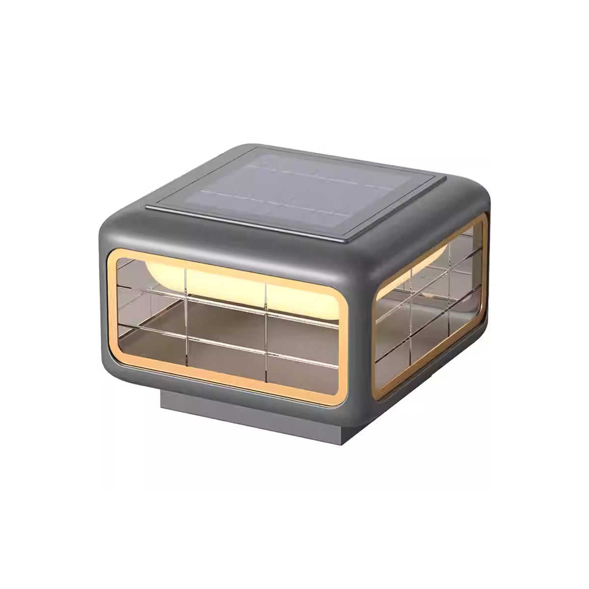 Premium rectangular solar light with sophisticated design for upscale outdoor spaces
