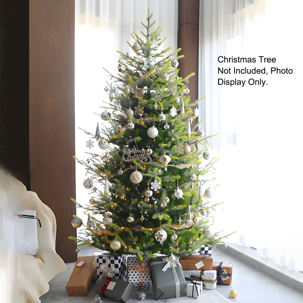 70 PCS Champagne Gold Pendants Accessories Ball Christmas Decoration Set