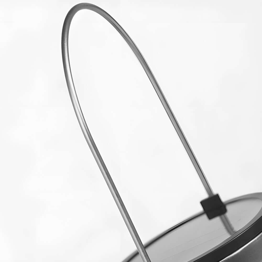 7.3 - Inch H Metal Cutout Solar Portable Hanging Lantern