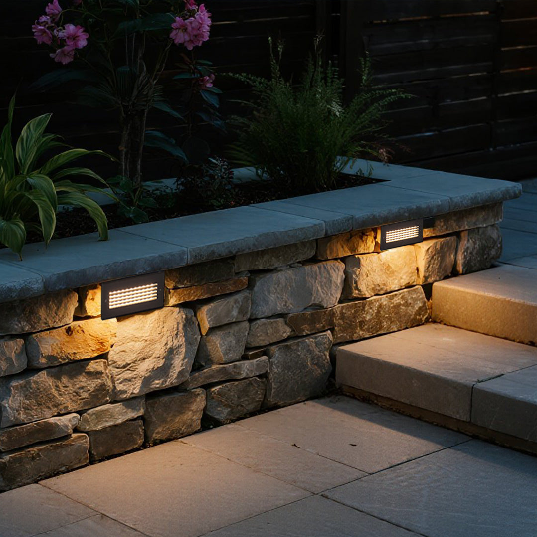 Outdoor LED Step Lights Minimalist Style