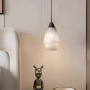 7.87 In. H Alabaster Pendant Light - 1 - Light Kitchen Island Lighting