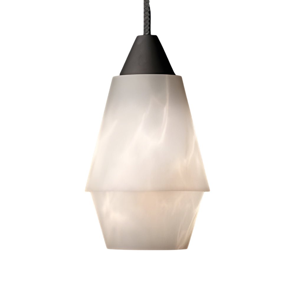7.87 In. H Alabaster Pendant Light - 1 - Light Kitchen Island Lighting