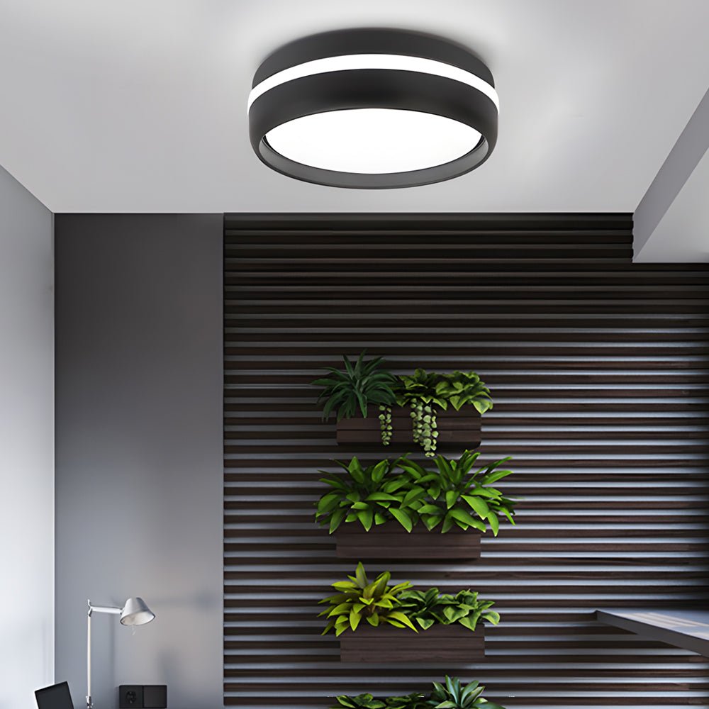 7.9 - Inch Round Flush Mount Lighting LED Ceiling Light Acrylic Ceiling Lamp Ceiling - Mounted LED Light for Bedroom