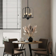 Creative Iron Cage American Country Style Chandelier Ceiling Light Fixture - Dazuma