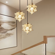 Creative Five-Pointed Star Three Step Dimming Modern Pendant Lights - Dazuma