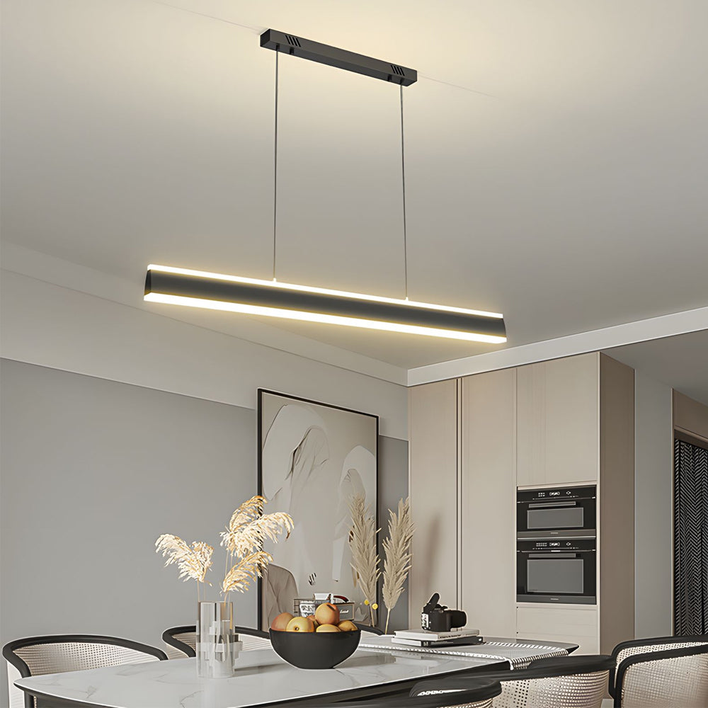 31.5’’/39.4’’/47.2’’ LED Linear Pendant Island Up and Down Light Suspension