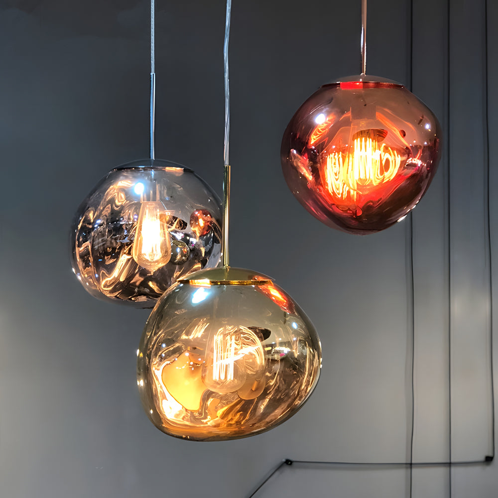 Irregular Creative Lava Glass Ball Personality Post-Modern Pendant Lights - Dazuma
