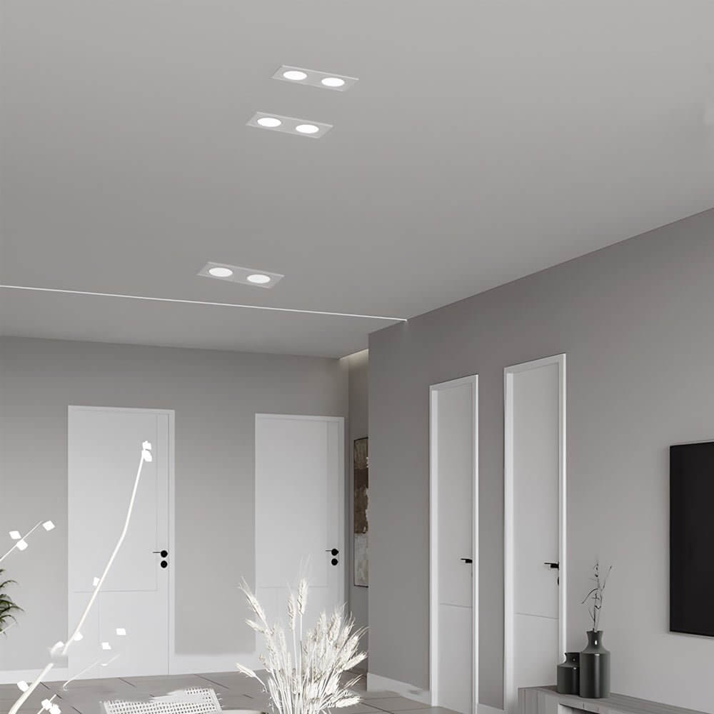 8.3 - Inch 2 - Head 10W LED Recessed Ceiling Downlight