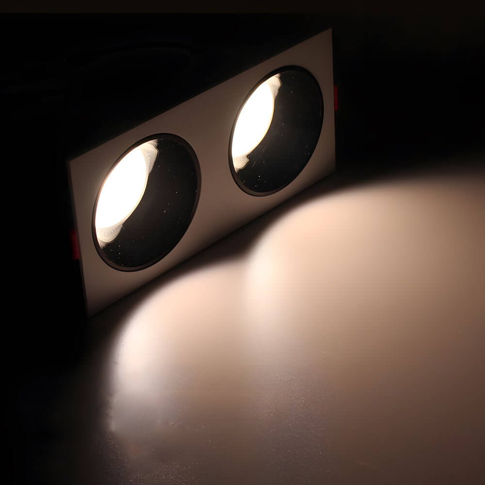 8.3 - Inch 2 - Head 10W LED Recessed Ceiling Downlight