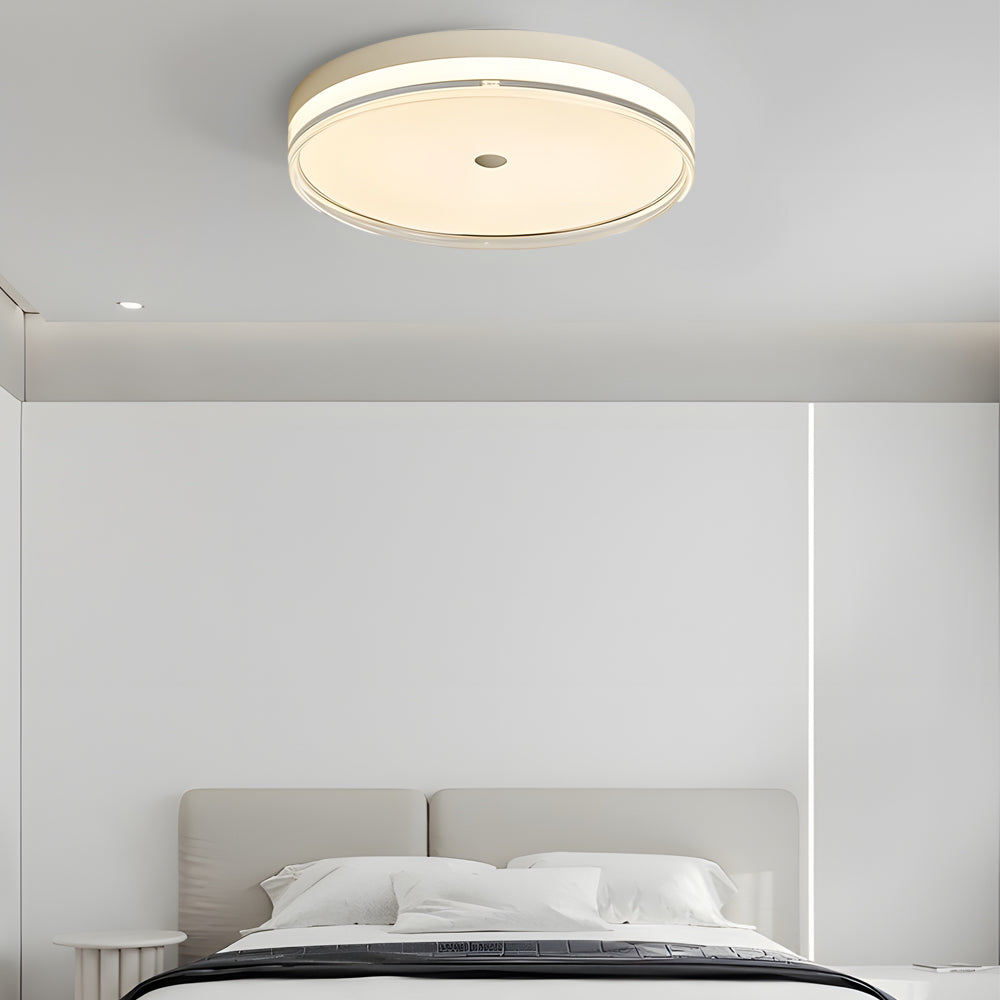 Modern Round Acrylic LED Flush Mount Ceiling Light