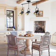 Adjustable Retro Iron LED Black Industrial American Style Spotlights - Dazuma