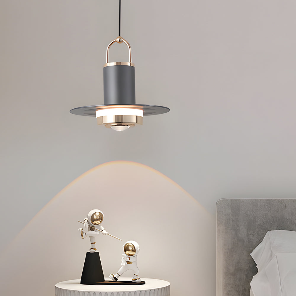Small Simple Creative Metal Glass LED Nordic Hanging Lights Pendant Lamp