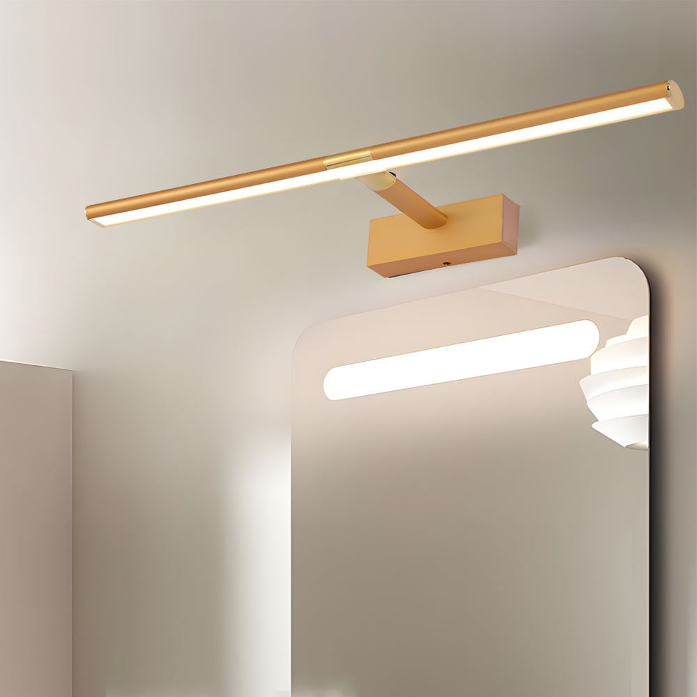 1-Light Retractable Long Strip LED Vanity Lights Bathroom Lighting