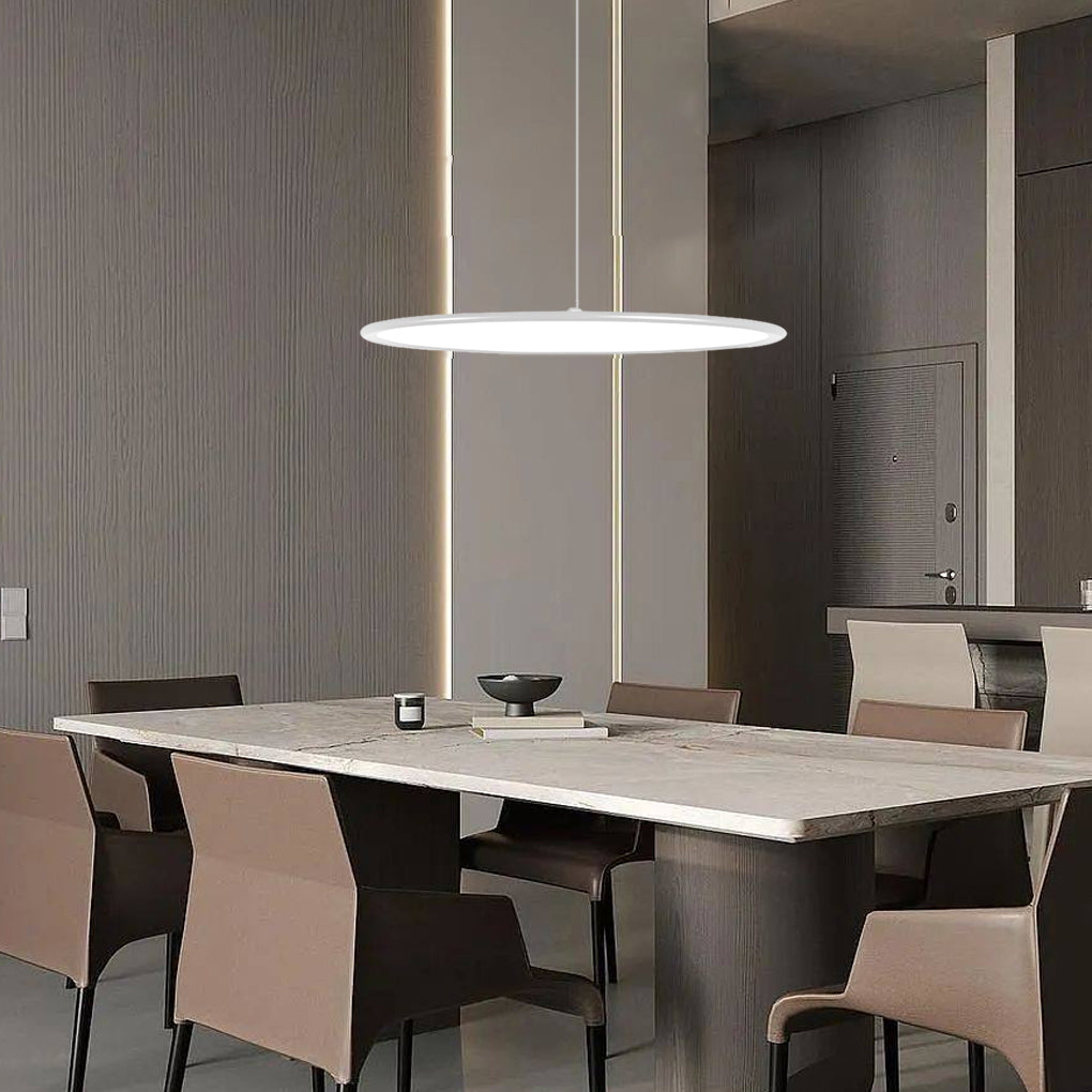 Minimalist Modern Circle Linear Industrial Pendant Lighting - Dazuma