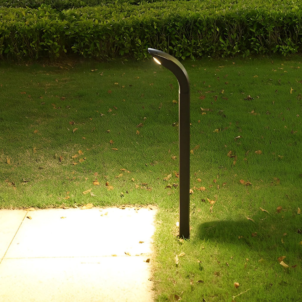 Curved Head COB LED Pathway Lights