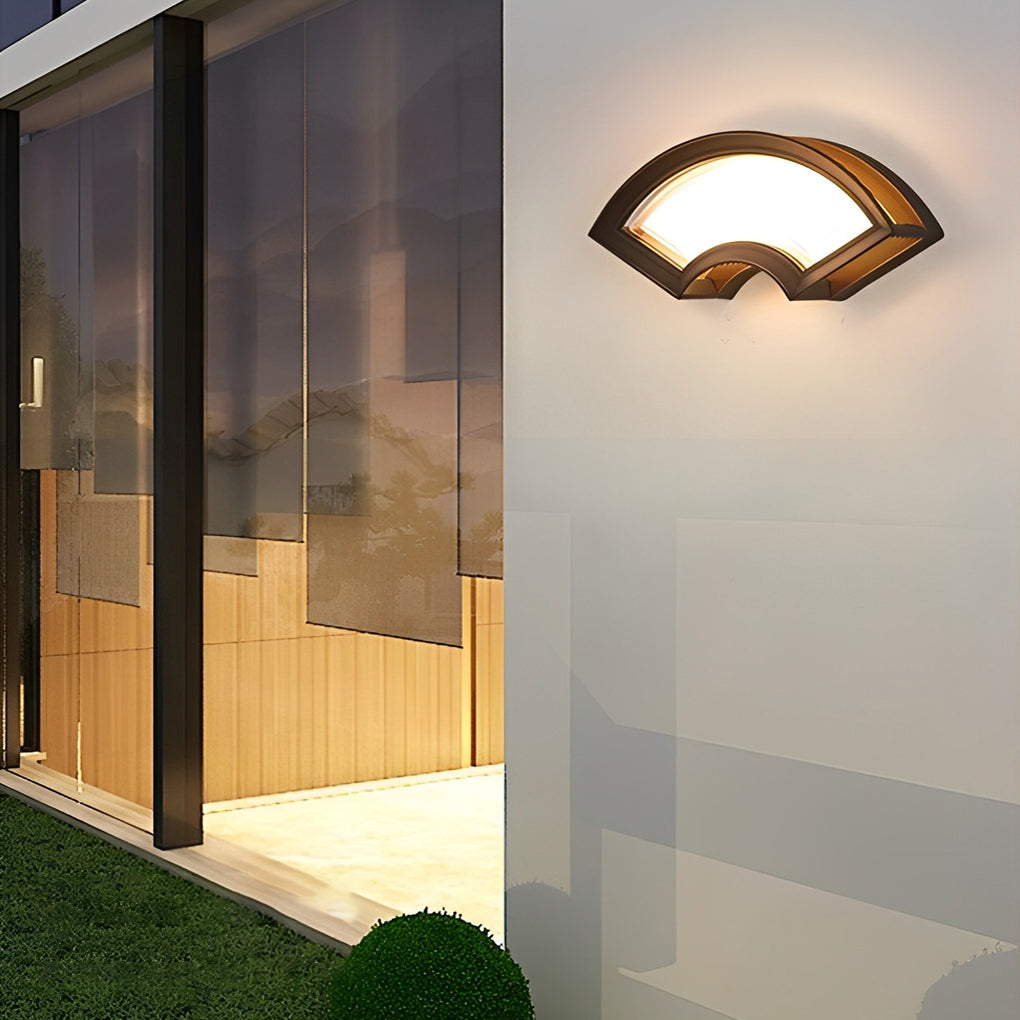 Minimalist Waterproof Creative Aluminum Modern Outdoor Wall Light