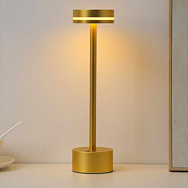 Touch Control Dimmable LED USB DC5V Aluminum Radiant Table Lamp Bedside Lamps