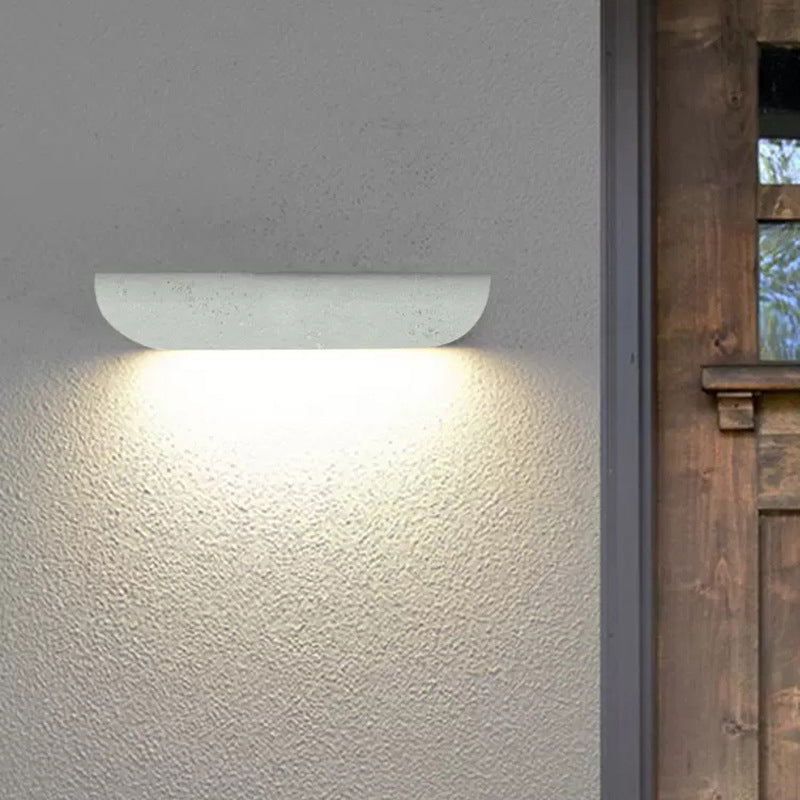 Minimalist LED Waterproof Exterior Wall Light for Garden Balcony Stair Aisle