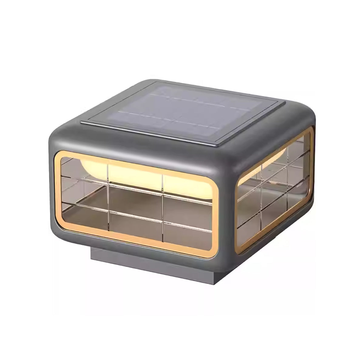 Premium rectangular solar light with sophisticated design for upscale outdoor spaces