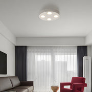 9.1 - Inch Peg 4 - Light LED Flush Mount Ceiling Light for Bathroom