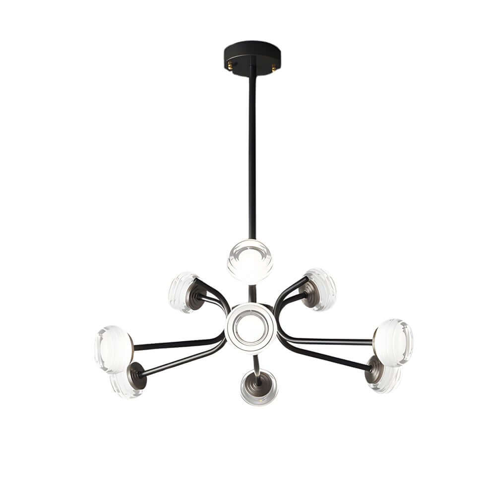 9/16 - Light Black LED Sputnik Chandelier