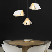 Creative Folder Book Iron Decor Modern Small Chandelier Pendant Lights - Dazuma
