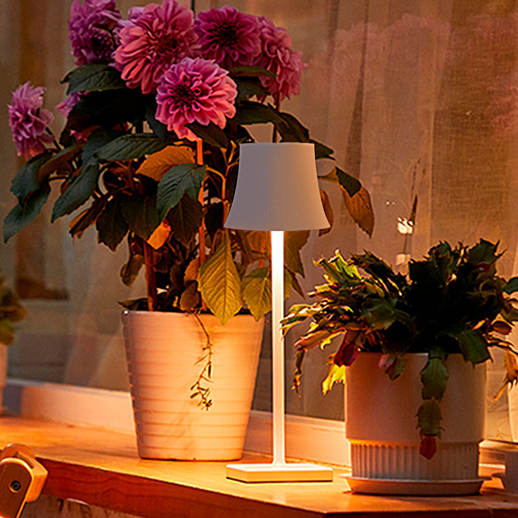 Round Dimmable LED USB 5V Touch Control Modern Night Lights Table Lamps - Dazuma